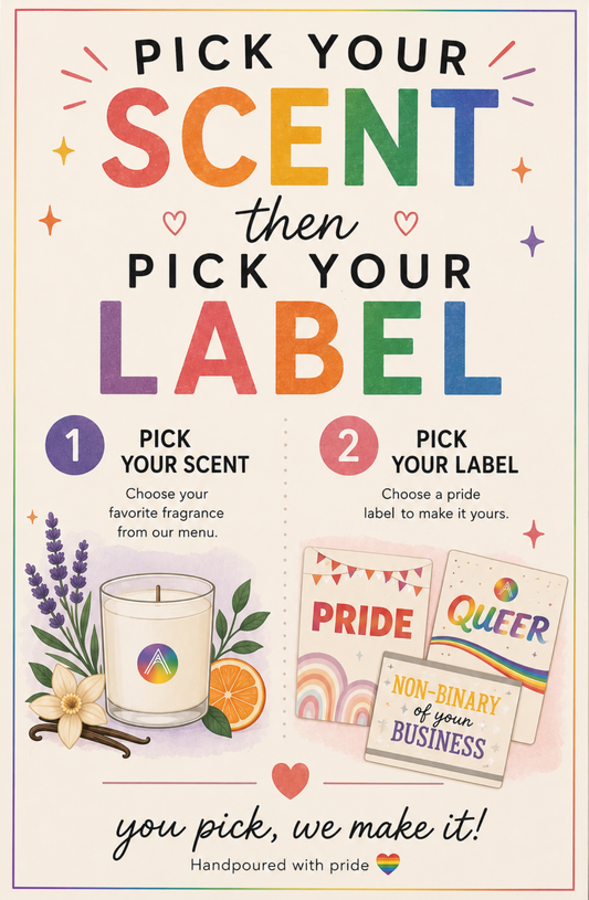 Pride Representation Candles